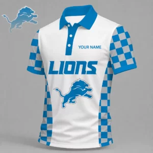 Limited Edition – Customized NFL Detroit Lions Polo Shirt