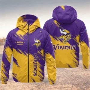 Limited Edition – Customized NFL Minnesota Vikings Windbreaker Jacket
