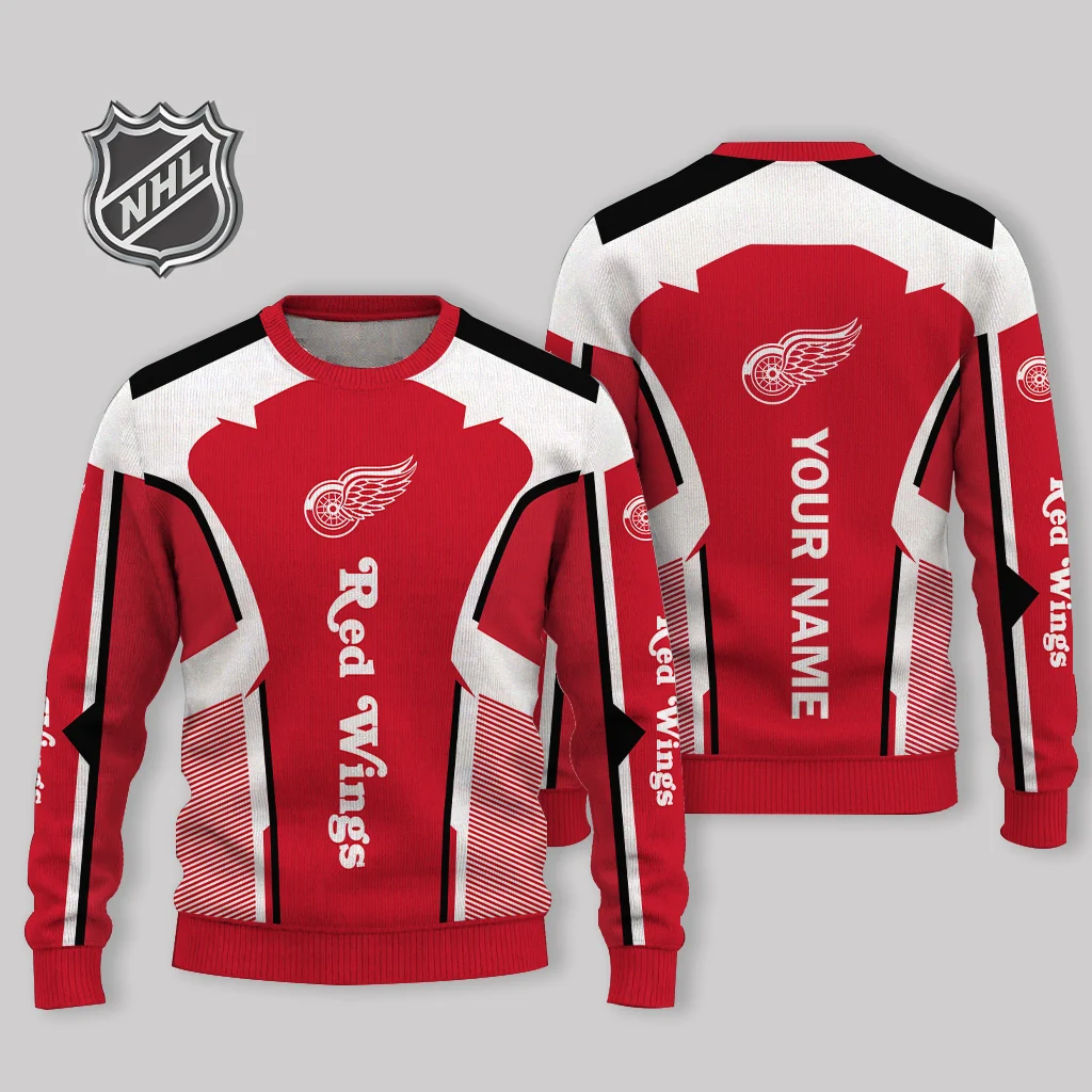 Limited Edition – Customized NHL Detroit Red Wings Ugly Sweater