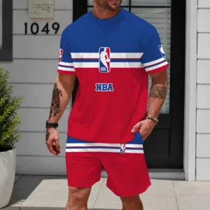 Limited Edition – Customized NBA National Basketball Association Unisex T-Shirt & Shorts Set