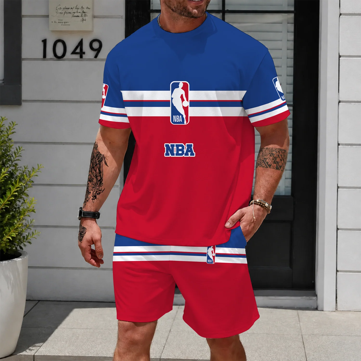 Limited Edition – Customized NBA National Basketball Association Unisex T-Shirt & Shorts Set