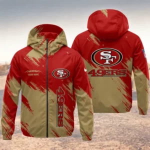 Limited Edition – Customized NFL San Francisco 49Ers Windbreaker Jacket