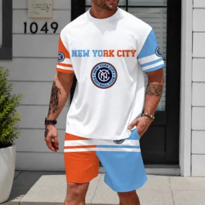 Limited Edition – Customized MLS New York City Fc Unisex T-Shirt & Shorts Set