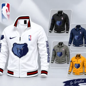 Limited Edition – Customized NBA Memphis Grizzlies Multicolor Men’s Casual Jacket