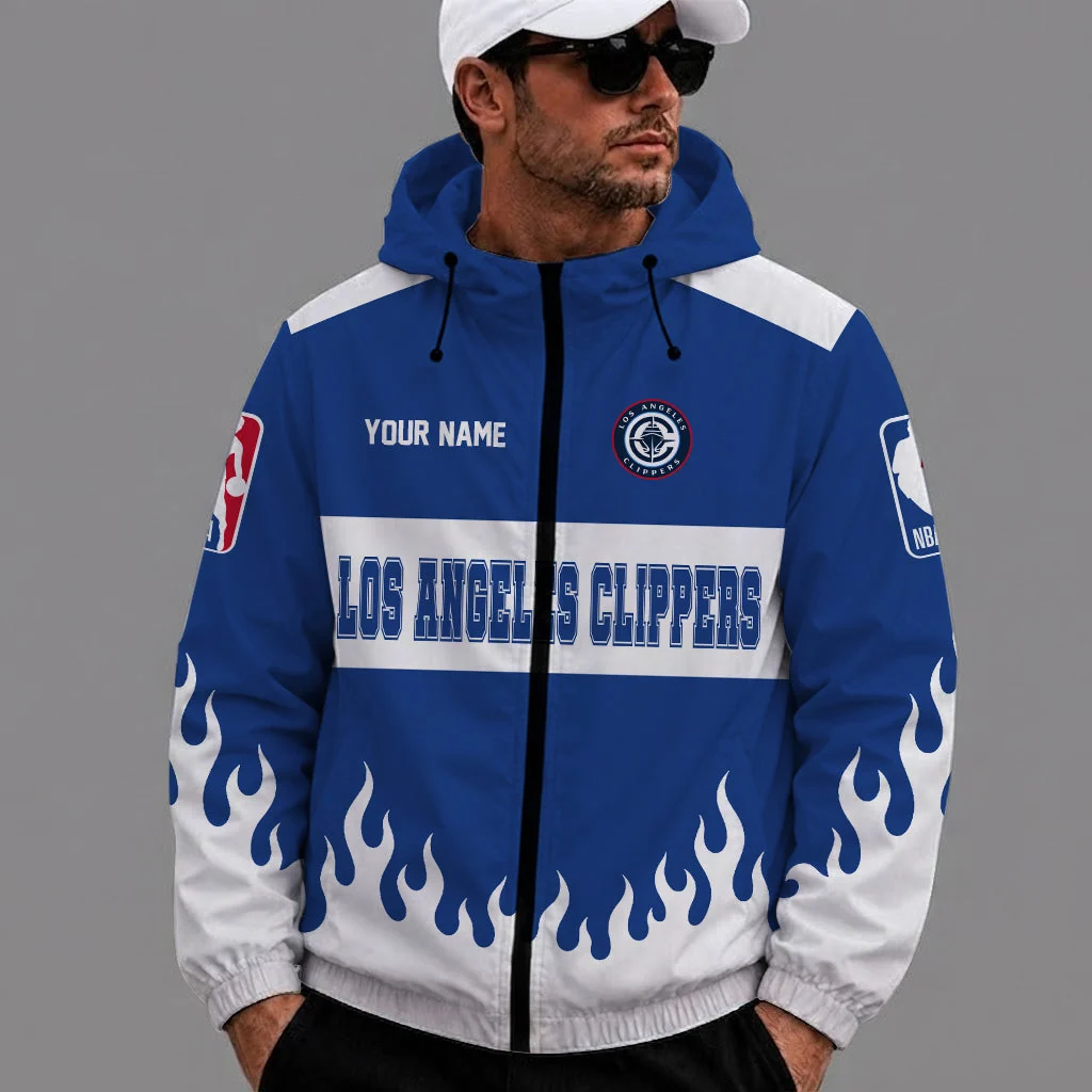 Limited Edition – Customized NBA Los Angeles Clippers Windbreaker Jacket
