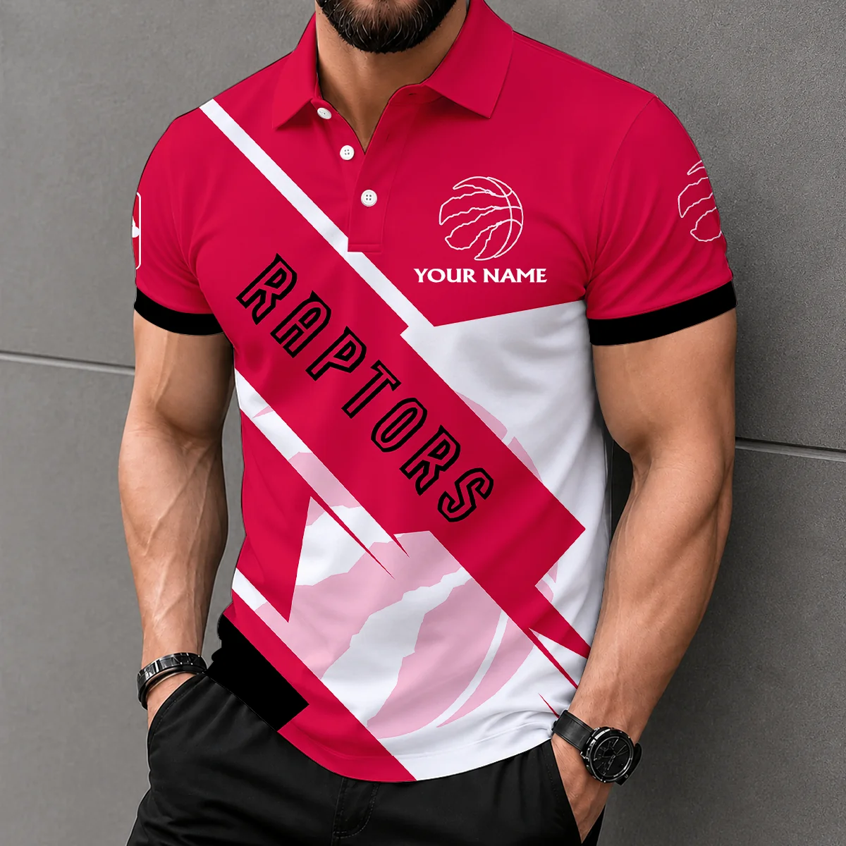 Limited Edition – Customized NBA Toronto Raptors Polo Shirt