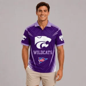 Limited Edition – Customized NCAA Kansas State Wildcats Polo Shirt