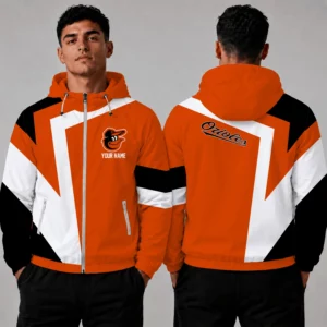 Limited Edition – Customized MLB Baltimore Orioles Windbreaker Jacket