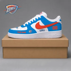Limited Edition – Customized NBA Oklahoma City Thunder Af1 Sneakers