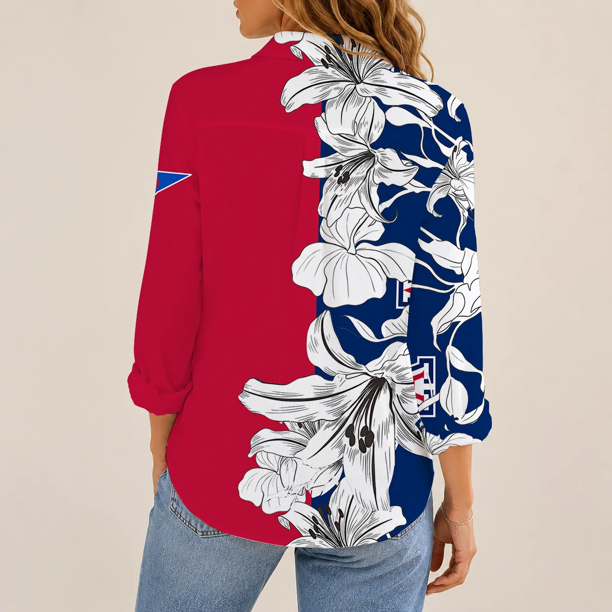 Limited Edition – Customized NCAA Arizona Wildcats Women Casual Shirt - Image 2