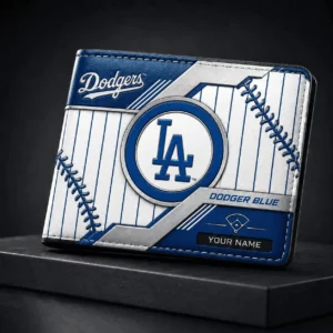 Limited Edition – Customized MLB Los Angeles Dodgers Leather Wallet