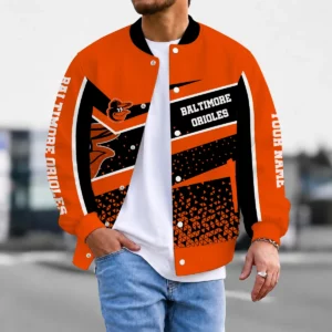 Limited Edition – Customized MLB Baltimore Orioles Satin Varsity & Baseball Jacket