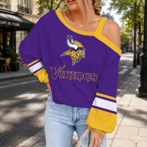 Limited Edition – Customized NFL Minnesota Vikings Drop Shoulder Sweatshirt