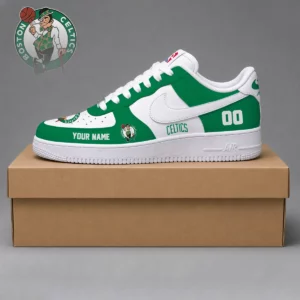 Limited Edition – Customized NBA Boston Celtics Af1 Sneakers