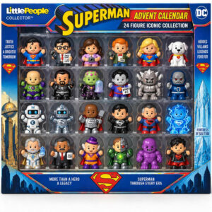 Superman 2026 Advent Calendar Man Of Steel Superman Merch Gift