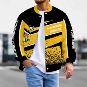 Limited Edition – Customized NHL Pittsburgh Penguins Satin Varsity Jacket & Baseball Jacket