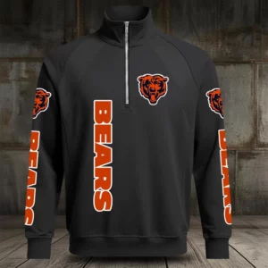 Limited Edition – Customized NFL Chicago Bears Men’s Multicolor Quarter-Zip Pullover