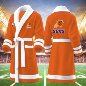 Limited Edition – Customized NBA Phoenix Suns Multicolor Fleece Bathrobe