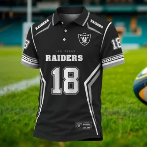Limited Edition – Customized NFL Las Vegas Raiders Polo Shirt