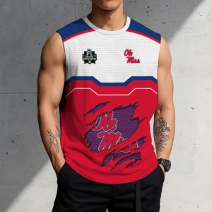 Limited Edition – New Customized NCAA Ole Miss Rebels Men’s Gym Shirt