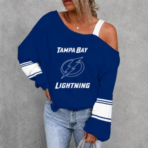 Limited Edition – Customized NHL Tampa Bay Lightning Drop Shoulder Sweatshirt