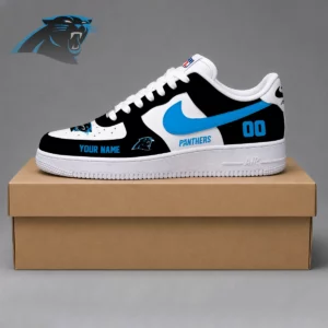 Limited Edition – Customized NFL Carolina Panthers Af1 Shoes
