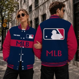 Limited Edition – Customized MLB Major League Baseball Satin Varsity & Baseball Jacket