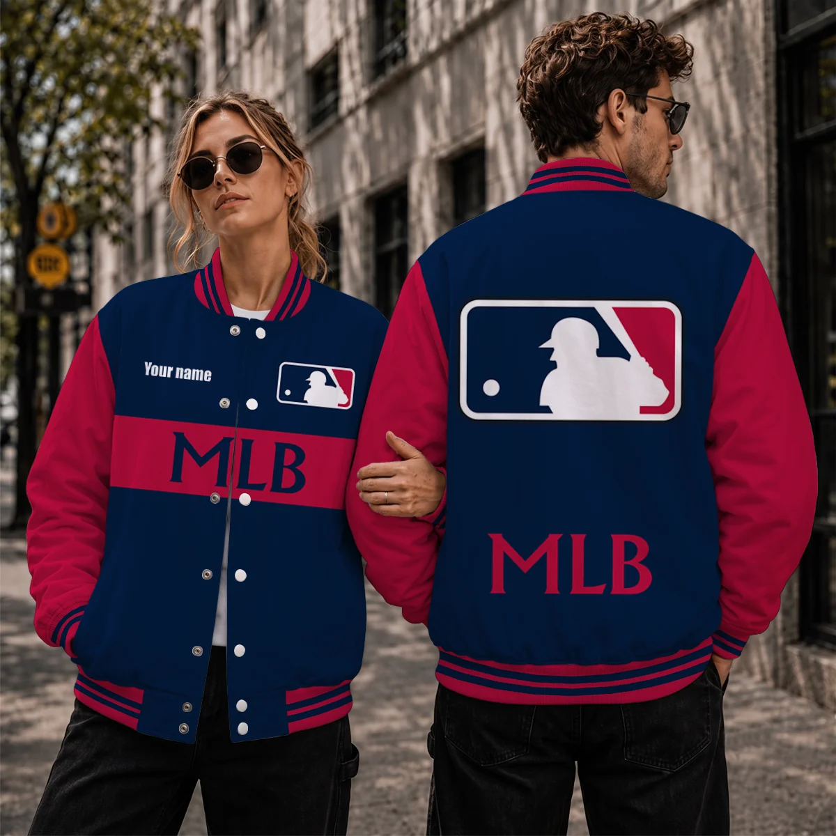 Limited Edition – Customized MLB Major League Baseball Satin Varsity & Baseball Jacket