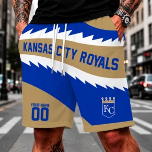Limited Edition – Customized MLB Kansas City Royals Short Pants