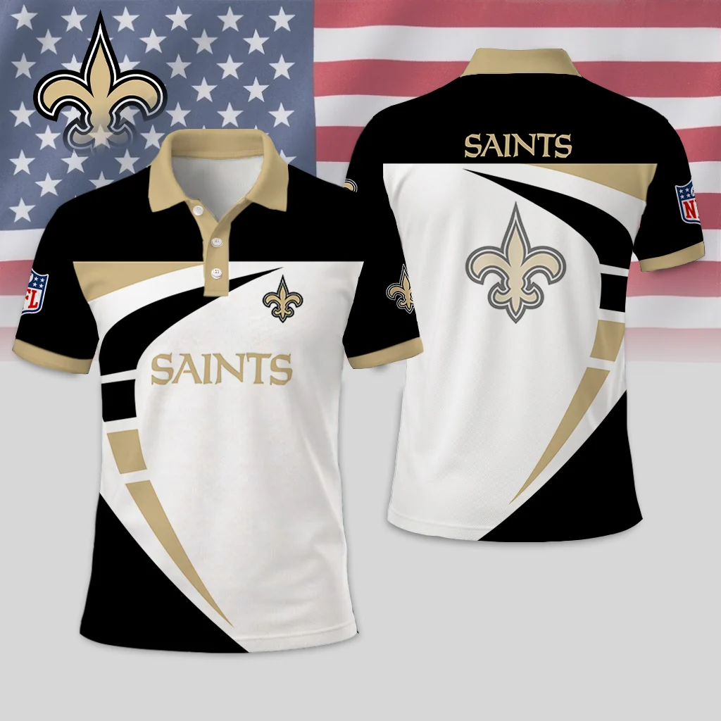 Limited Edition – Customized NFL New Orleans Saints Polo Shirt