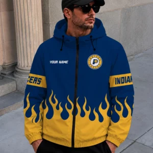 Limited Edition – Customized NBA Indiana Pacers Windbreaker Jacket
