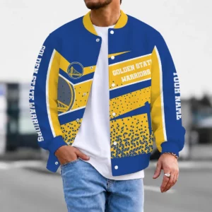 Limited Edition – Customized NBA Golden State Warriors Baseball Jacket, Satin Varsity Jacket