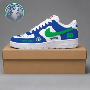 Limited Edition – Customized NBA Minnesota Timberwolves Af1 Sneakers