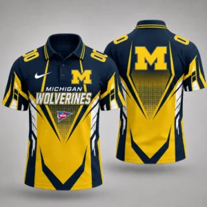 Limited Edition – Customized NCAA Michigan Wolverines Polo Shirt