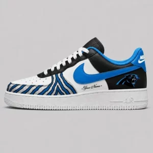 Limited Edition – Customized NFL Carolina Panthers Af1 Shoes