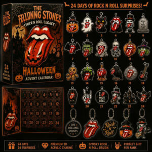 Rolling Stones Halloween Advent Calendar Holiday Decor Rolling Stones Lovers Gift Ideas