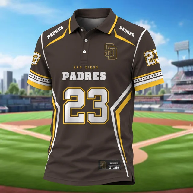 Limited Edition – Customized MLB San Diego Padres Polo Shirt
