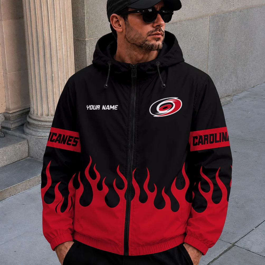 Limited Edition – Customized NHL Carolina Hurricanes Windbreaker Jacket
