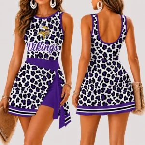 Limited Edition – Customized NFL Minnesota Vikings Women’s Summer Skort Dress