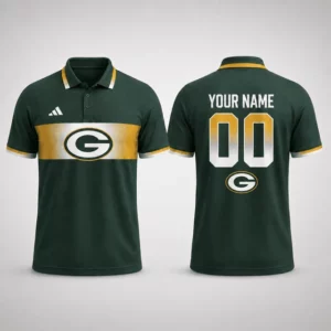 Limited Edition – Customized NFL Green Bay Packers Polo Shirt