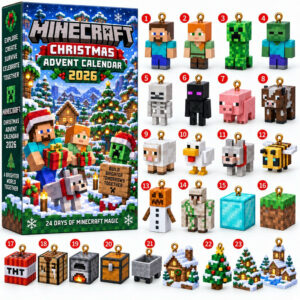 Minecraft Christmas Advent Calendar 2026 Minecraft Magic Minecraft Merch Gamer Gift