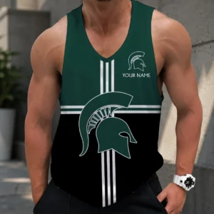 Limited Edition – Customized NCAA Michigan State Spartans Strappy Unisex Tank Top
