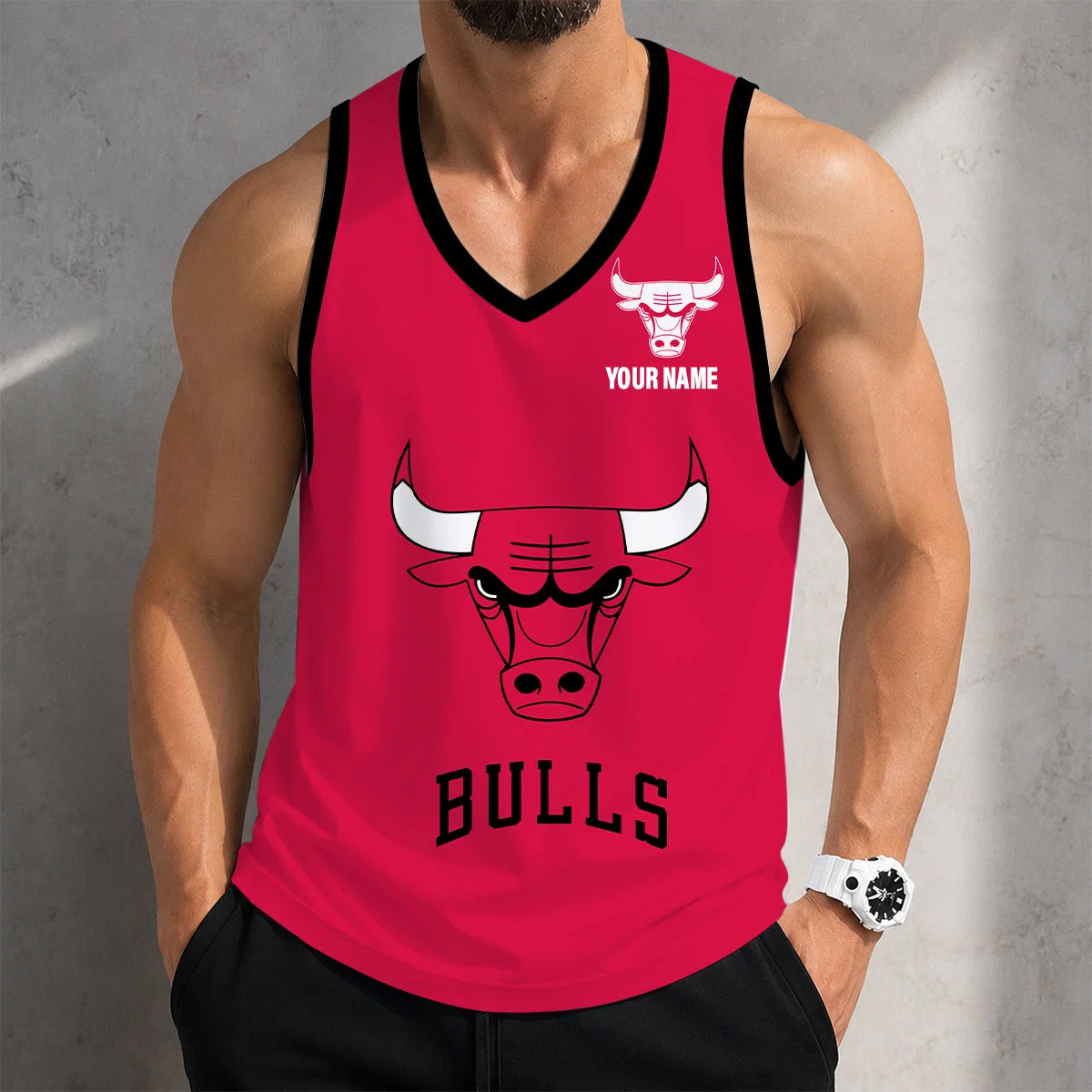 Limited Edition – Customized NBA Chicago Bulls Unisex Tank Top