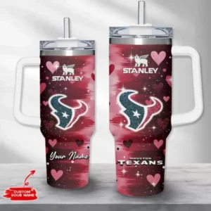 Limited Edition – Customized NFL Houston Texans Halloween 40Oz Tumbler