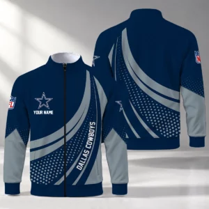 Limited Edition – Customized NFL Dallas Cowboys Stand Collar Jacket