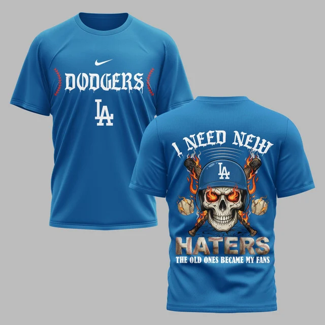 Limited Edition – Customized MLB Los Angeles Dodgers Muticolor T-Shirt