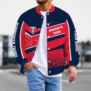 Limited Edition – Customized MLB Minnesota Twins Satin Varsity & Baseball Jacket