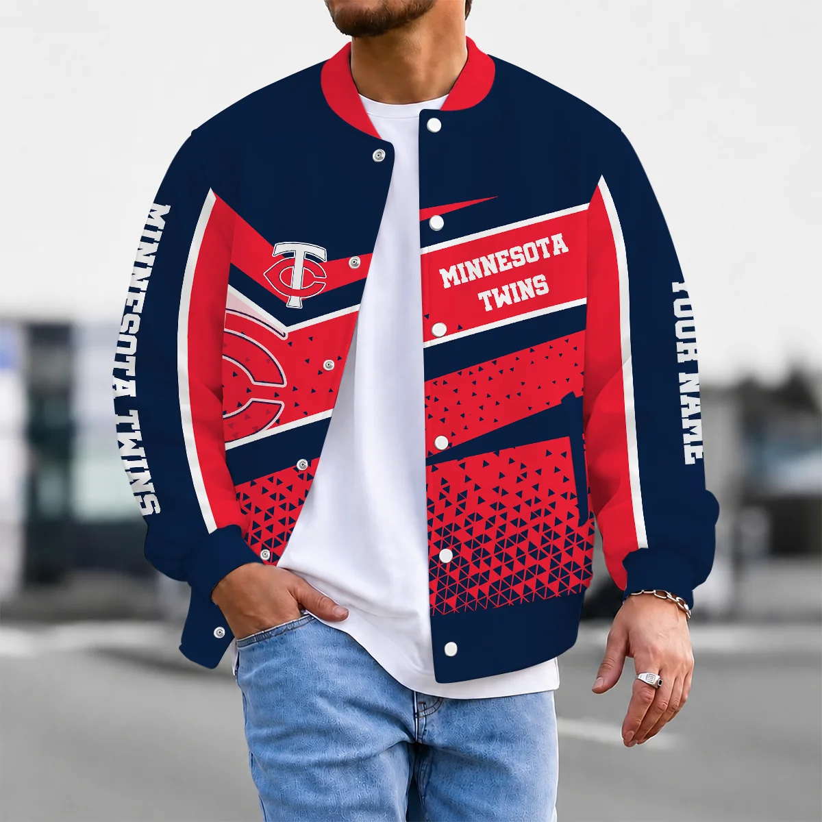 Limited Edition – Customized MLB Minnesota Twins Satin Varsity & Baseball Jacket