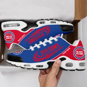 Limited Edition – Customized NBA Detroit Pistons Air Max Plus Sneakers