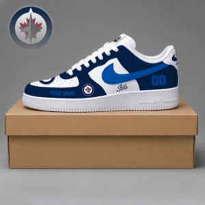 Limited Edition – Customized NHL Winnipeg Jets Af1 Shoes
